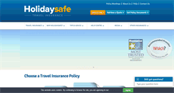 Desktop Screenshot of holidaysafe.co.uk