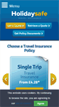 Mobile Screenshot of holidaysafe.co.uk